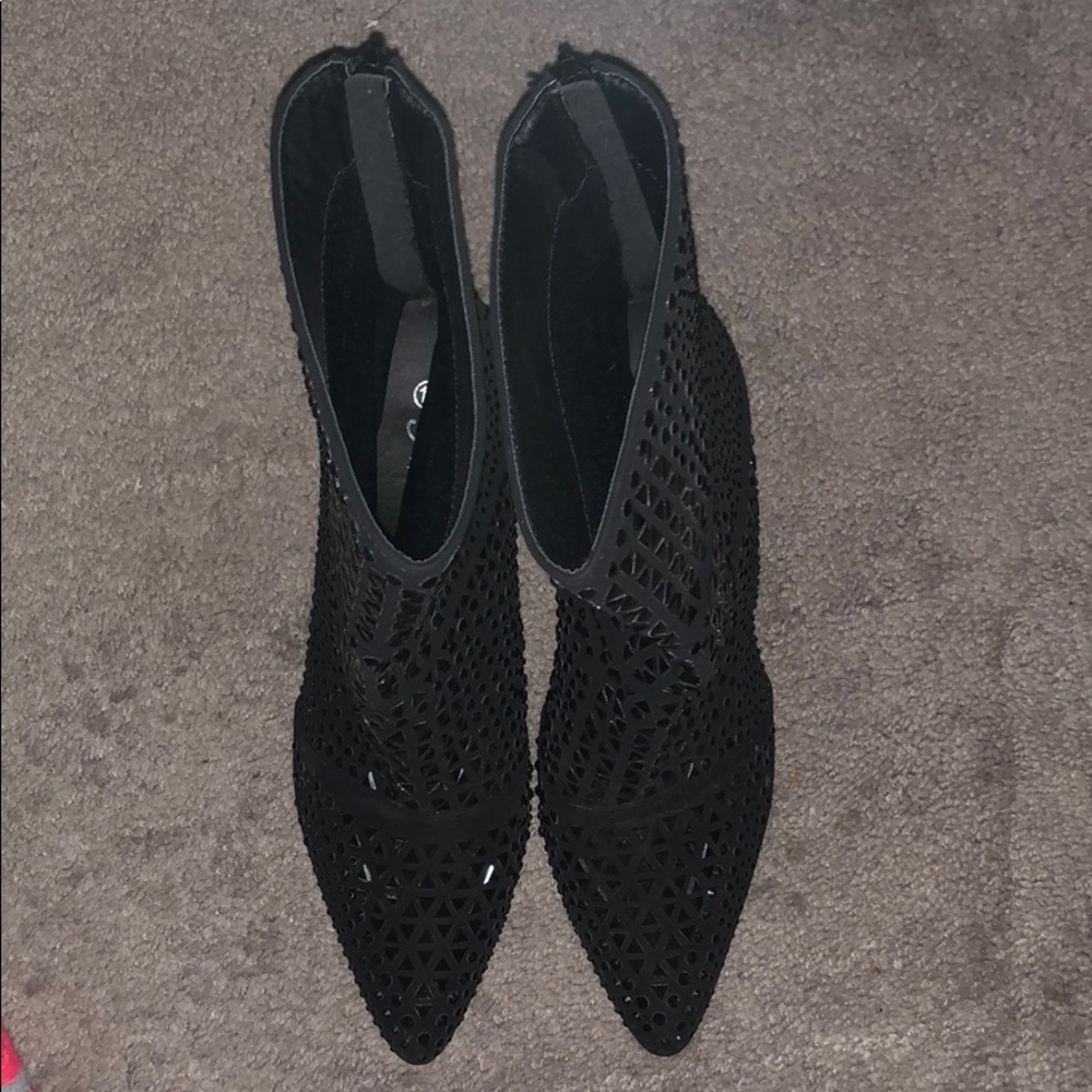 Black booties